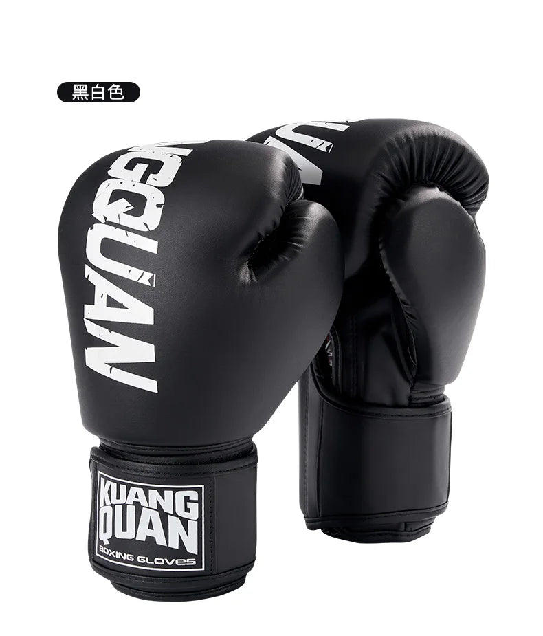 8/10/12/14/16oz Boxing Gloves Professional Adult Sanda Muay Thai Fighting Gloves Men and Women Training Sandbag Free Fight MMA