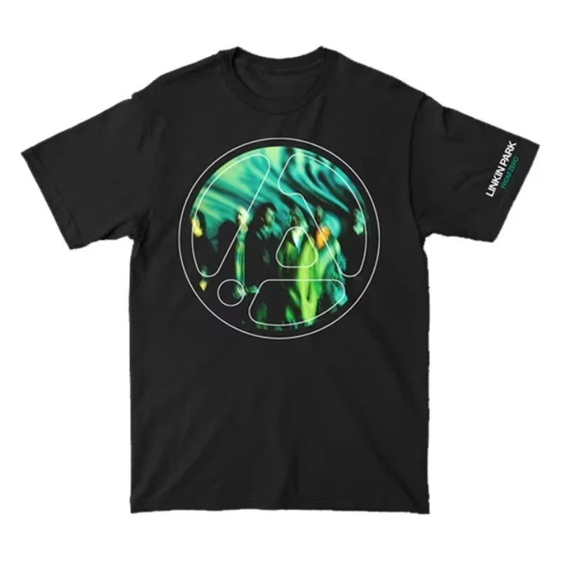 2025 World Tour's Summer New Linkin Park Print Men's and Women's Graphic T-shirt High-quality Streetwear Plus Size