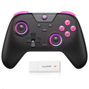 EasySMX X05 controle Gamepad Sem Fio com Bluetooth, Dongle, Com Fio para PC/Celular/Switch/ Steam Gamer, Efeito Hall