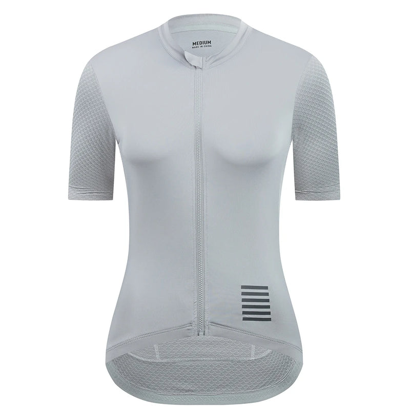 Ykywbike camisa de ciclismo feminina manga curta magro camisa de bicicleta de estrada camisa pro equipe roupas de ciclismo respirável