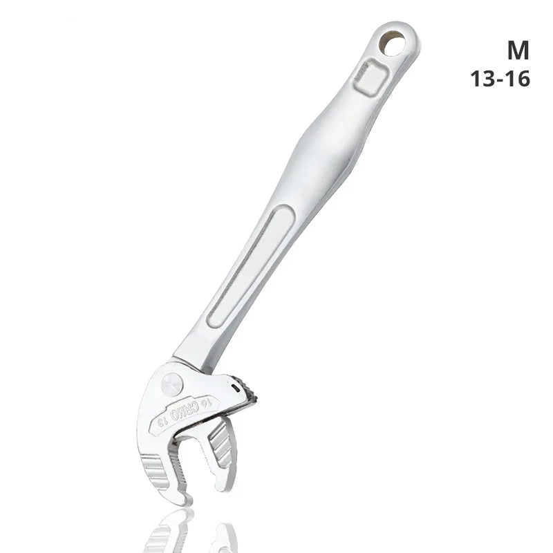 Nova chave de catraca de imitação de garra de caranguejo multifuncional com ferramentas de alicate de chave ajustável de grande abertura adaptável rápida