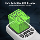 Medidor de espessura de revestimento hw400s, 0-2000um, testador de filme de pintura de carro, portátil, medidor de espessura de revestimento, ferramenta manual de pintura para fe/nfe