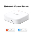 LoraTap Tuya ZigBee 3.0 UE Interruptor de cortina dupla para motor tubular Google Home Alexa Controle de voz Funciona com Zigbee2MQTT DIY