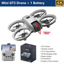 Novo gt3 rc drone 8k 5g 2.4g gps profissional hd fotografia aérea aeronaves de controle remoto hd câmeras duplas quadcopter brinquedos presentes