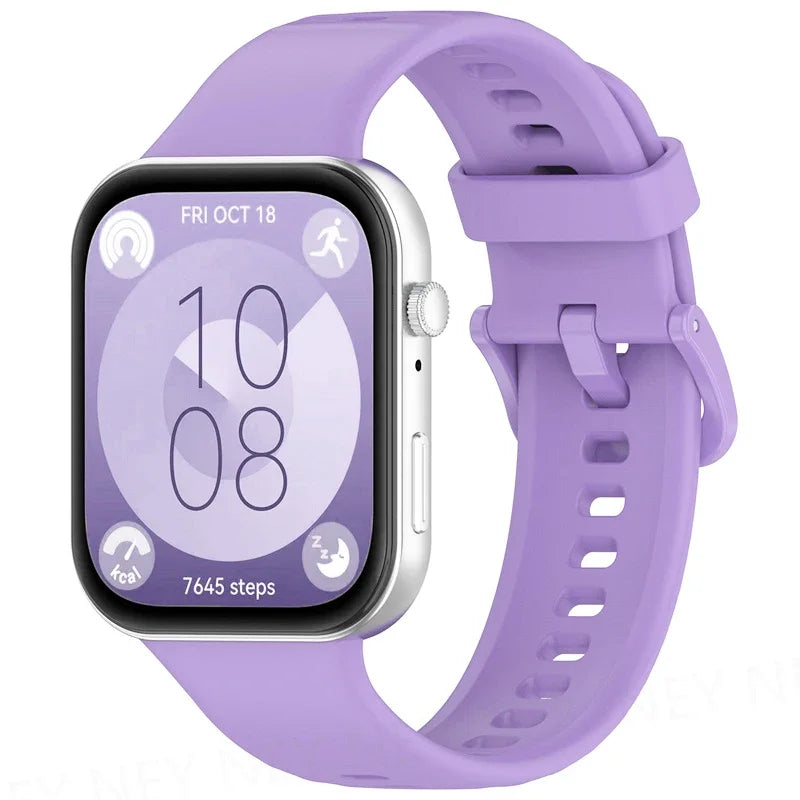 Watchband for huawei watch fit 3 strap sport official-website 1:1 Smartwatch silicone bracelet for correa huawei fit3 Accesorios