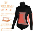 Body feminino de gola alta, manga comprida, modelador de barriga, controle de barriga, modelador de corpo, roupa de rua feminina, roupas quentes, outono inverno