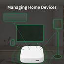 Wifi zigbee bluetooth sem fio multi-modo gateway hub vida inteligente tuya app controle sistema de casa inteligente funciona com alexa google