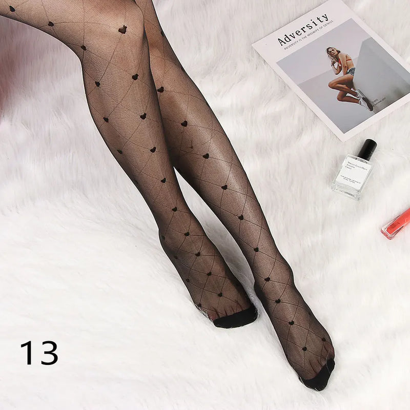 Female Thigh Sheer Elastic Plus Size Women Lingerie Pantyhose Thigh stockings