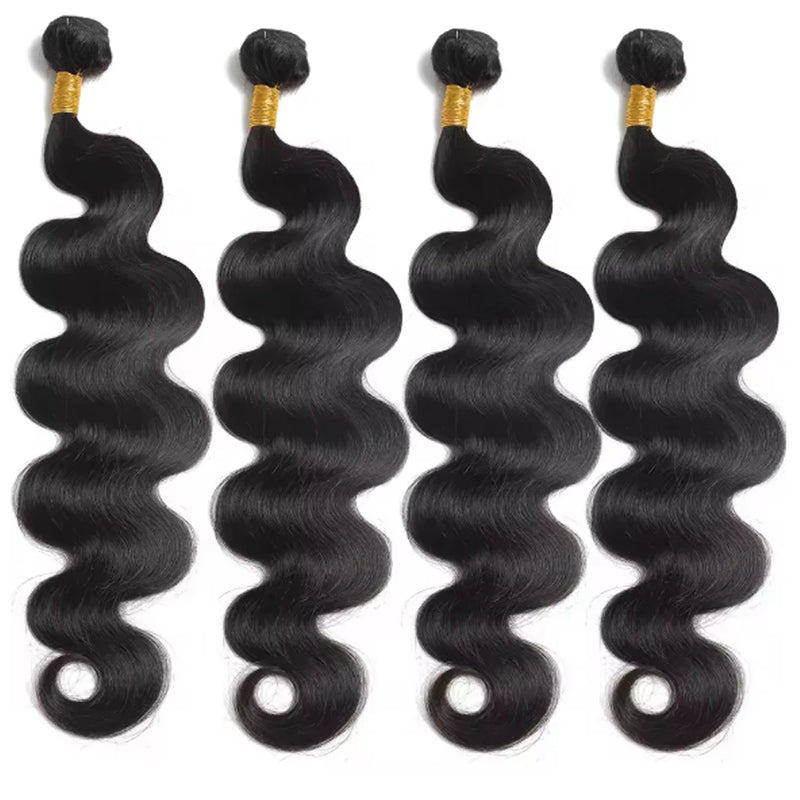 12A Raw Indian Body Wave Human Hair Bundles 100% Unprocessed Remy Hair Weave Extensions 1/3/4 pcs Wholesale Cheap Price Natural