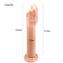 Grande punho vibradores anal plug brinquedo sexual mão macia nádegas expansor butt plug masturbação massageador privado para homossexuais femininos