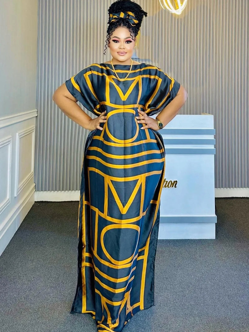 Verão solto vestidos de férias casual plus size vestido áfrica roupas festa à noite abayas