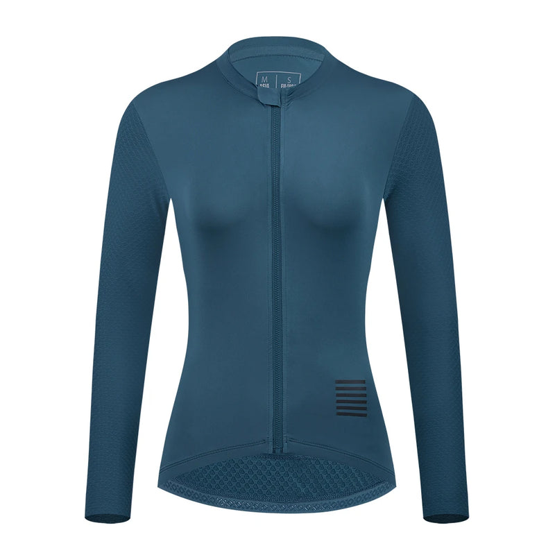 Ykyw mulheres ciclismo camisa de manga longa mtb bicicleta camisa primavera outono roupas de ciclismo magro camisas superiores equitação roupas de bicicleta de estrada