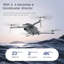 4drc f10 rc drone gps 6k hd câmera dupla grande angular 5g wifi fpv quadcopter sem escova dobrável evitar obstáculos aéreo uav 2km