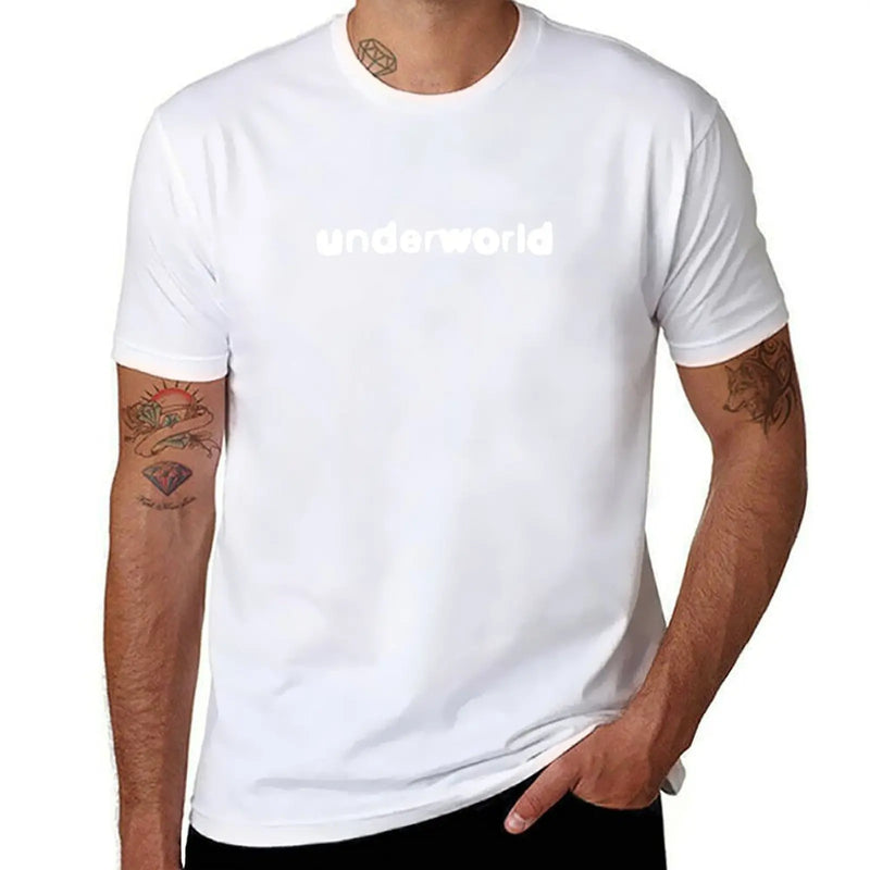 Underworld T-Shirt plus size clothes quick-drying Man t-shirt mens plain t shirts