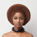 Headtie Africano para Mulheres, Headtie Nigeriano, Aso Oke Headtie, Envoltórios Cabeça, Turbante Gele, Alta Qualidade, Festa de Casamento