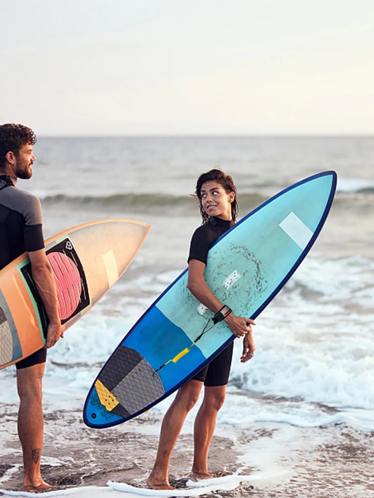 Premium Coiled Bodyboard Leash Stay on Board Ankle Strap Paddleboard Ankle Leash Surfing Accessories