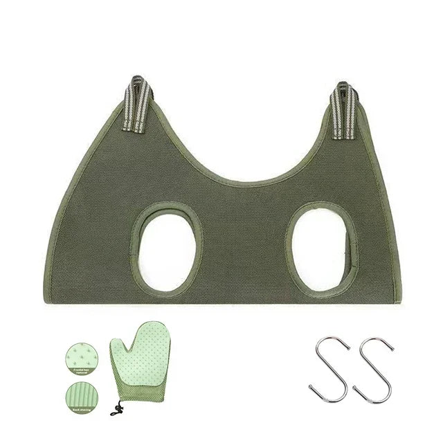 MADDEN Pet Grooming Hammock Helper, Cat, Dog, Beauty, Puppy Grooming, Cuting Nails Hammock Tool, Restraint Bag, Pet Accessories
