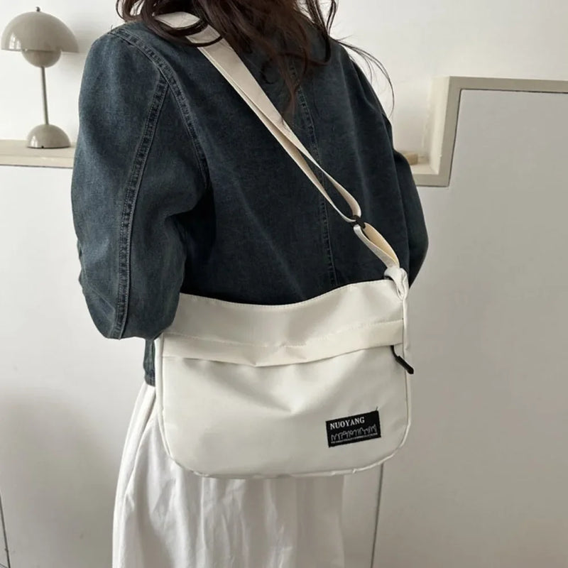 Trendy Oxford Shoulder Bag Dumpling Underarm Bag Large Capacity Handbag Messenger Bag Daily Casual Commuting Bag