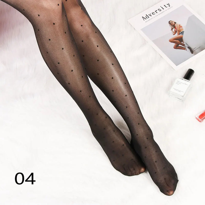 Female Thigh Sheer Elastic Plus Size Women Lingerie Pantyhose Thigh stockings