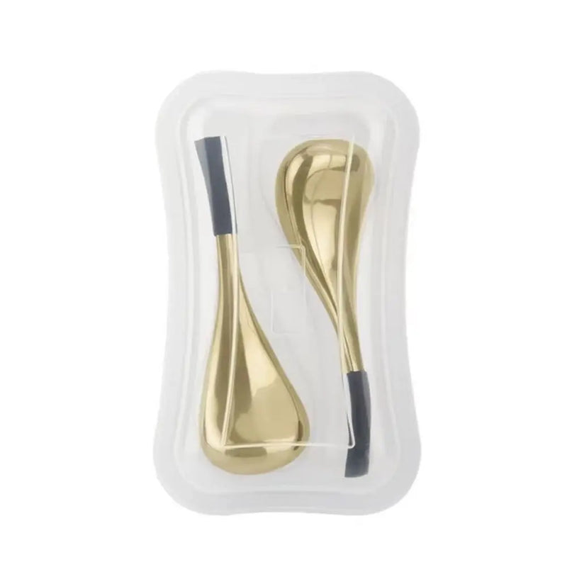 Globos de gelo para rosto e olhos, aço inoxidável, beleza, palitos criogênicos, ferramenta de cuidados com a pele facial para mulheres, resfriamento, globos de spa, rolo frio