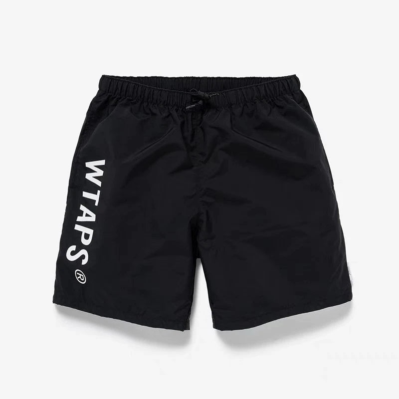 WTAPS Summer Outdoor Nylon orts Lightweight Breathable Beach Sports Pants Qui Dry Regular Thin Five-Quarter Length Y...