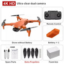 Drone l900 pro 4k profissional 5g gps hd câmera dupla fotografia sem escova dobrável quadcopter rc distância 1.2km drones brinquedos