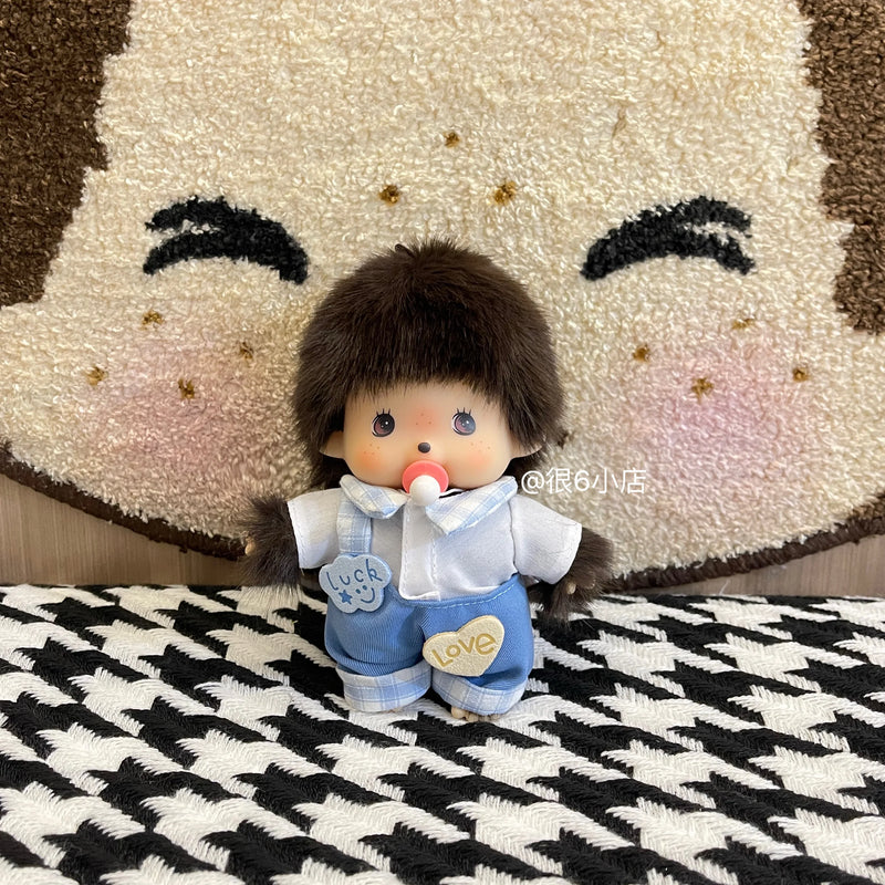 In Stock 15cm Mongon Monkey Kawaii Doll Keychain Bag Pendants Toy Hand Puppet Decompression Children Cute Gift Decoration Gift