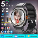 2025 novo relógio inteligente 4g/5g sim completo netcom wifi nfc gps 32gb relógios para homem 32gb de armazenamento câmera hd smartwatch para ios/android