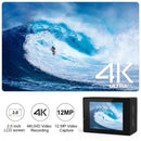 Câmera de ação 4k 1080p/30fps wifi 2.0 "170d subaquática à prova d'água capacete câmera de gravação de vídeo câmeras esportivas ao ar livre mini cam