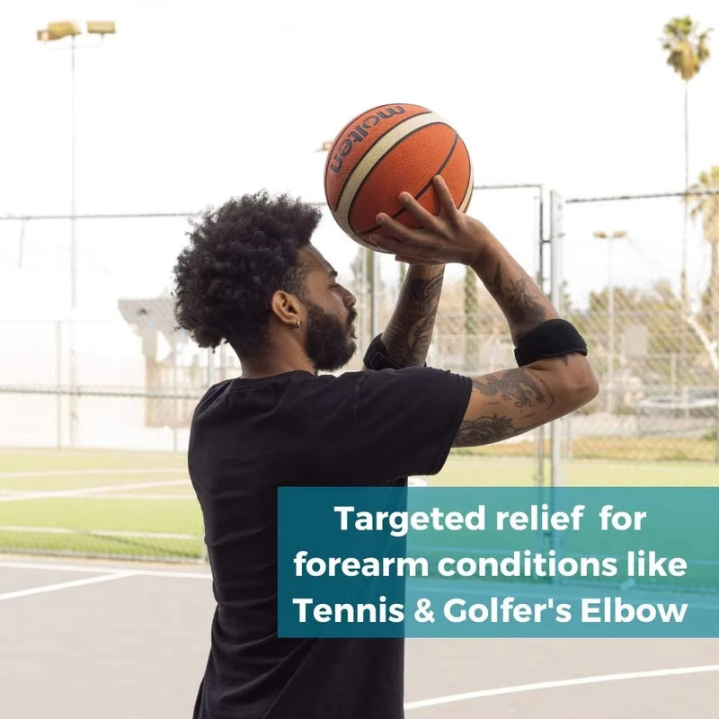 Pressure, lightweight, breathable, sweat wicking straps for elbow protection, exercise and fitness, joint protection, ankle prot