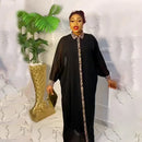 Manga comprida Chiffon Rhinestone Camisa Saia, cor sólida, Grupo Interno, 2023