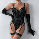 Mirabelle body de renda justo, transparente, lingerie sexy, corpo com luvas, roupa de liga, sissy, top de malha sem crochê