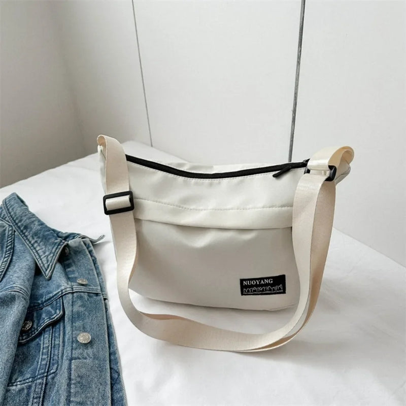 Trendy Oxford Shoulder Bag Dumpling Underarm Bag Large Capacity Handbag Messenger Bag Daily Casual Commuting Bag