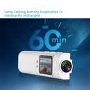 2.7k mini óculos fpv gravação de vídeo micro-câmera hd wifi fone de ouvido inteligente óculos gravação de vídeo e som wifi controle de aplicativo