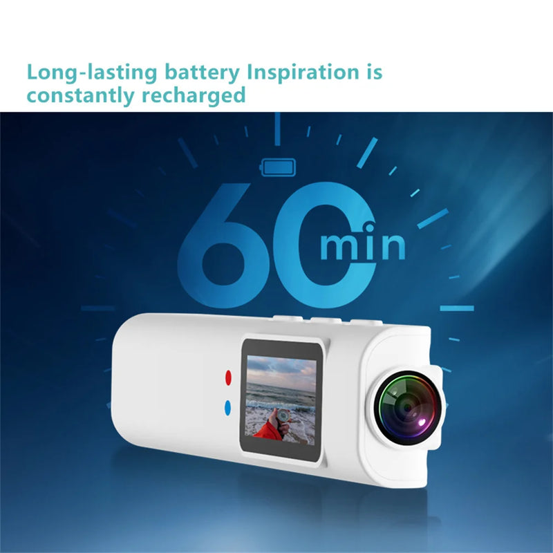 2.7k mini óculos fpv gravação de vídeo micro-câmera hd wifi fone de ouvido inteligente óculos gravação de vídeo e som wifi controle de aplicativo