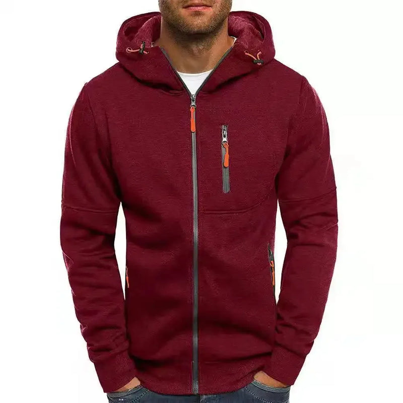 MRMT 2025 Brand New Men's Hoodies Sweatshirts Leisure Cardigan Men Hooded Pullovers Jacquard Casual Man Hoody Sweatshirt Jackets