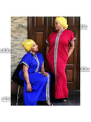 Vestido longo para as mulheres, roupas tradicionais africanas, impressão dashiki, tamanho solto, para a senhora (cp06