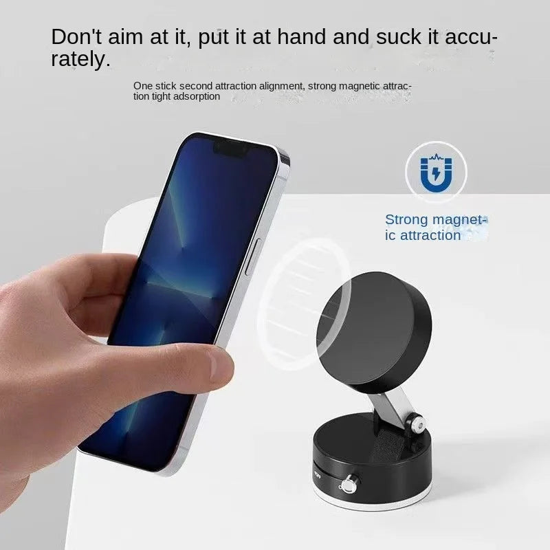 Car mobile phone holder holder 2025 new car magnetic suction car navigation special car support fixed vacuum adsorption