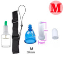 Extensor de ampliação da bomba peniana, copo de vácuo, cabide, treinador, pau, intensificador de ereção, maior crescimento, brinquedos sexuais adultos para homens