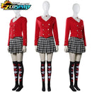 Fantasia feminina de Veronica Sawyer, fantasia de Halloween Heathers, fantasia musical, saia