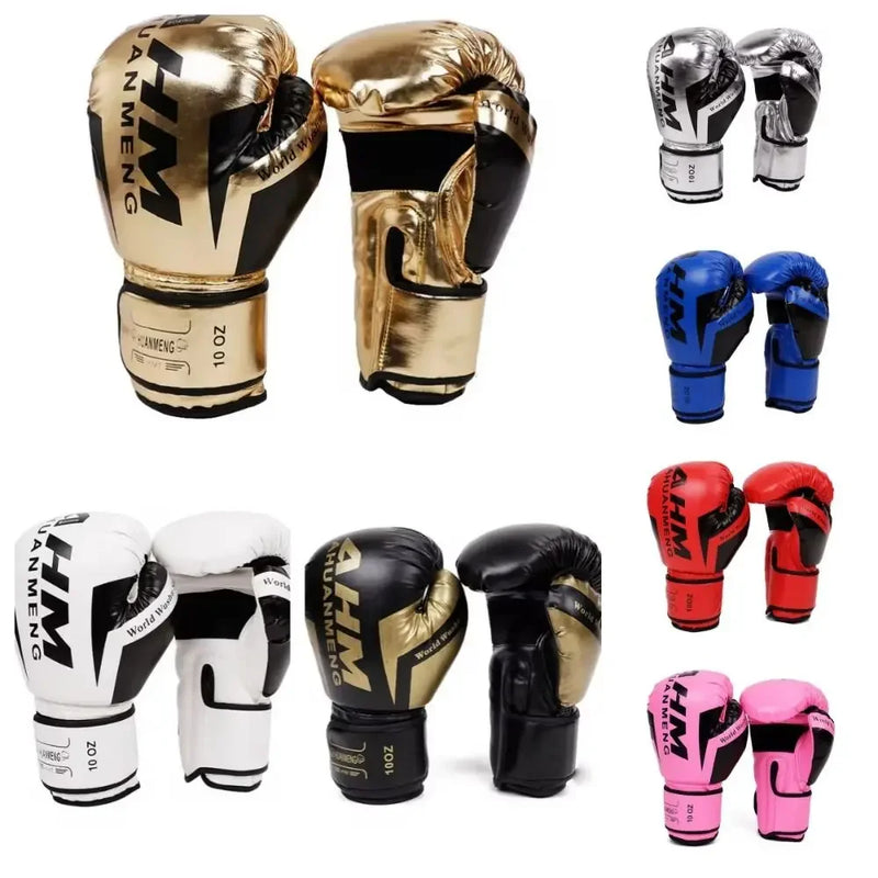 6/10/12/14oz adulto luvas de boxe respirável profissional sanda muay thai luvas de combate saco de areia muay thai luta