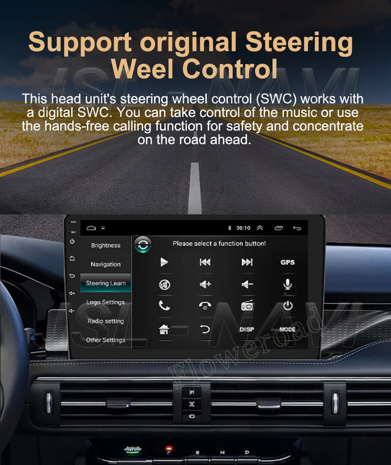 Android 14 For Renault Fluence 1 2009 - 2017 Multimedia Monitor Carplay Auto WIFI Navigation Player Video Stereo GPS Radio QLED