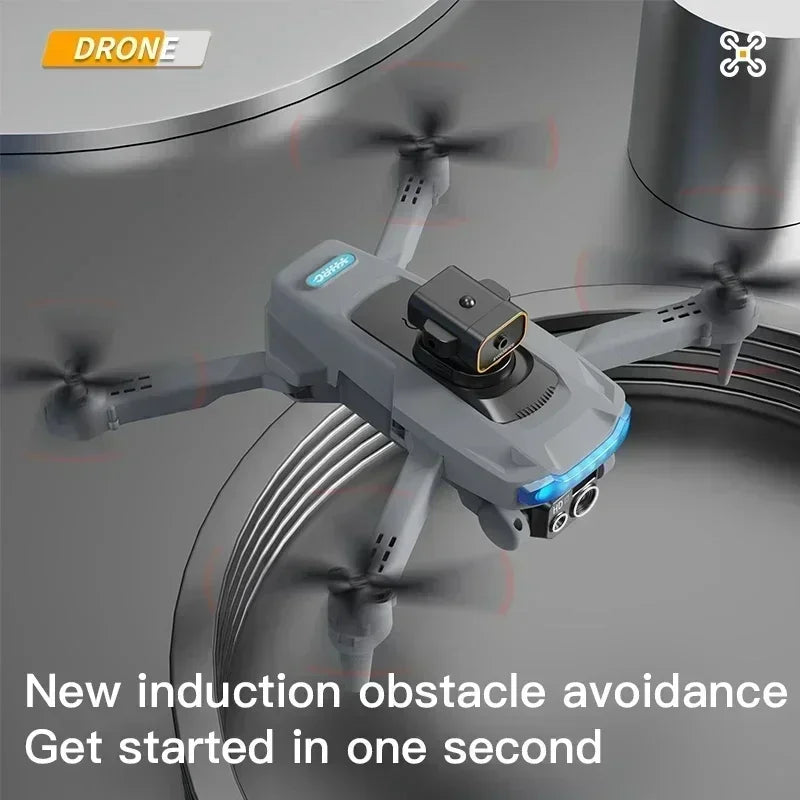 P15 Professional 8K GPS Dual Camera Drone, 5G Evitar Obstáculos, Posicionamento de Fluxo Óptico, RC atualizado, 10000m, Novo