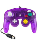Controlador de jogo com fio para GameCube NGC Joystick de gamepad com fio de botão único para console de jogos NGC