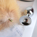 Orelhas de raposa e anal butt plug cauda brinquedos sexuais para mulheres suave anal plug cauda longa sm cospaly jogar para casais brinquedos adultos eróticos