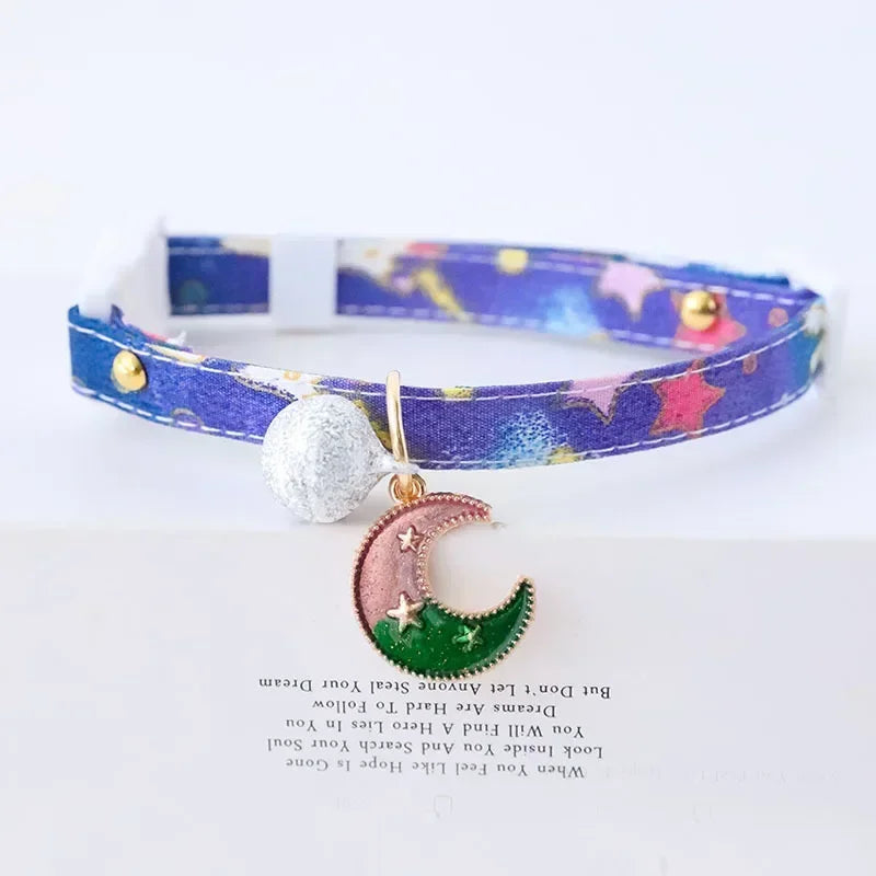 Adjustable Newborn Kitten Collar, Breakaway Safety Collar with Bell, Soft and Comfortable, Ideal for Small Dogs, Pet Accessories
