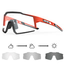 Kapvoe fotocromático condução bicicleta esportes ciclismo óculos de sol correndo ao ar livre das mulheres dos homens ciclismo mtb uv400 óculos
