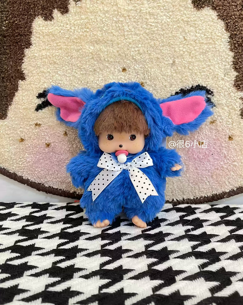 In Stock 15cm Mongon Monkey Kawaii Doll Keychain Bag Pendants Toy Hand Puppet Decompression Children Cute Gift Decoration Gift