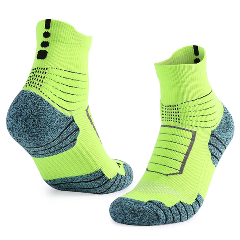 1 Pairs Cotton Professional Basketball Socks Sport For Men Thickened Towel Bottom Cycling Climbing Running Breathable Non-Slip