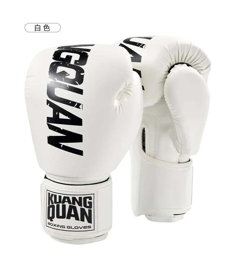 8/10/12/14/16oz Boxing Gloves Professional Adult Sanda Muay Thai Fighting Gloves Men and Women Training Sandbag Free Fight MMA